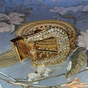 BB Simon Gold Plated Belt